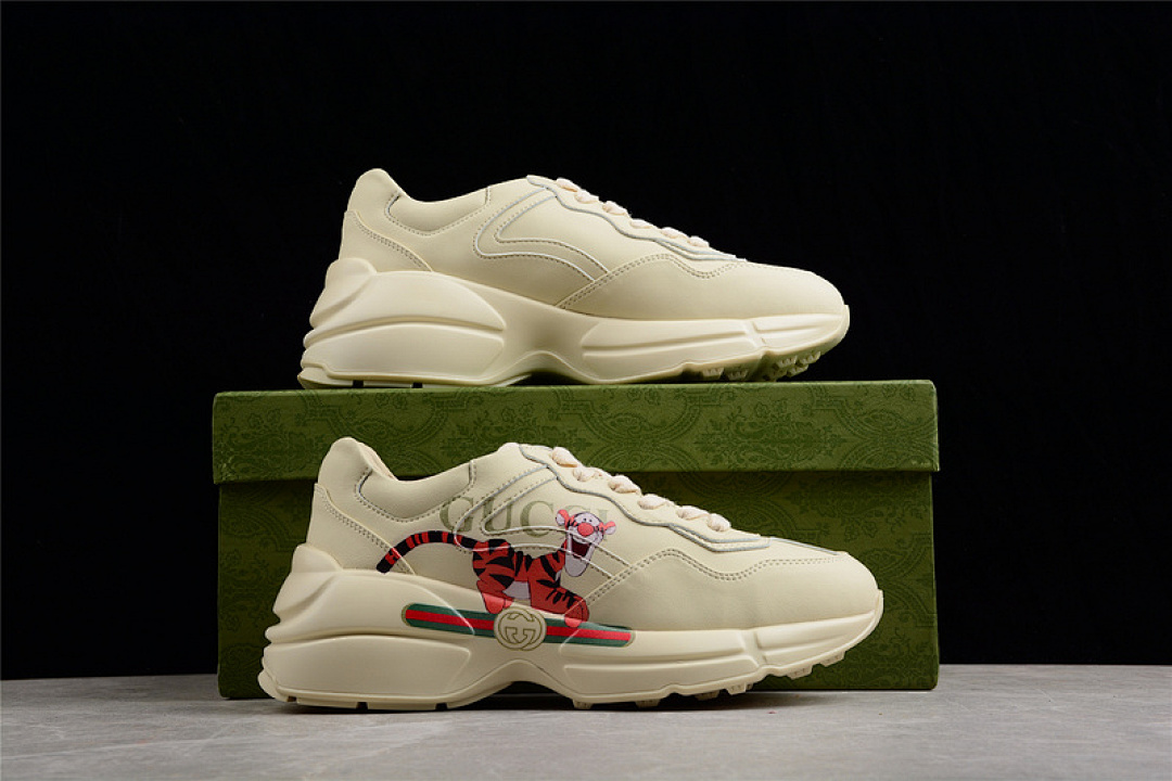 On Running [GU*CCI AIR CUSHION DAD SHOES BEIGE/BEIGE/PINK]-[WOMAN:35-39]-[MAN:40-44] - Image 19