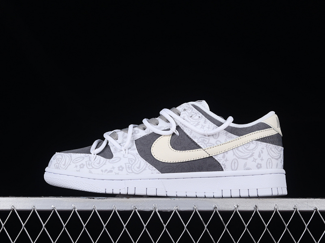 Unbranded [DJ9955-100]-[DUNK LOW ESS WHITE/GREY/BROWN]-[WOMAN:36-39]-[MAN:40-46], photo 1