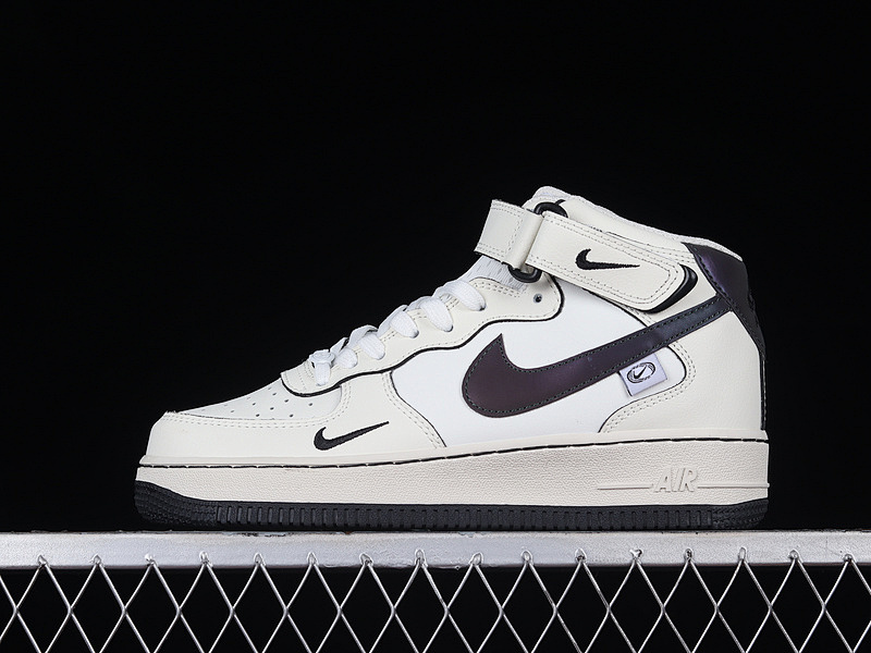 Nike Nike AIR FORCE 1 MID 07 COLORFUL BLACK WHITE/WHITE/BLACK · FB1869-066, photo 1