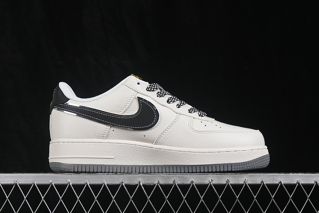 Nike [MM3399-837]-[AIR FORCE 1 07 LOW CASUAL SNEAKERS WHITE/GREY/BLACK]-[WOMAN:36-39]-[MAN:40-45] - Image 14