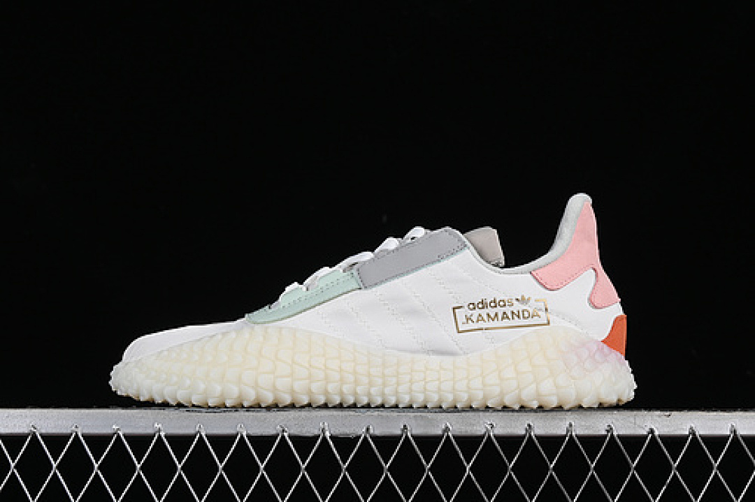 Unbranded [FV3162]-[ORIGINALS COUNTRY KAMANDA WHITE/GREY/GREEN/ORANGE]-[WOMAN:36-39]-[MAN:40-45], photo 1