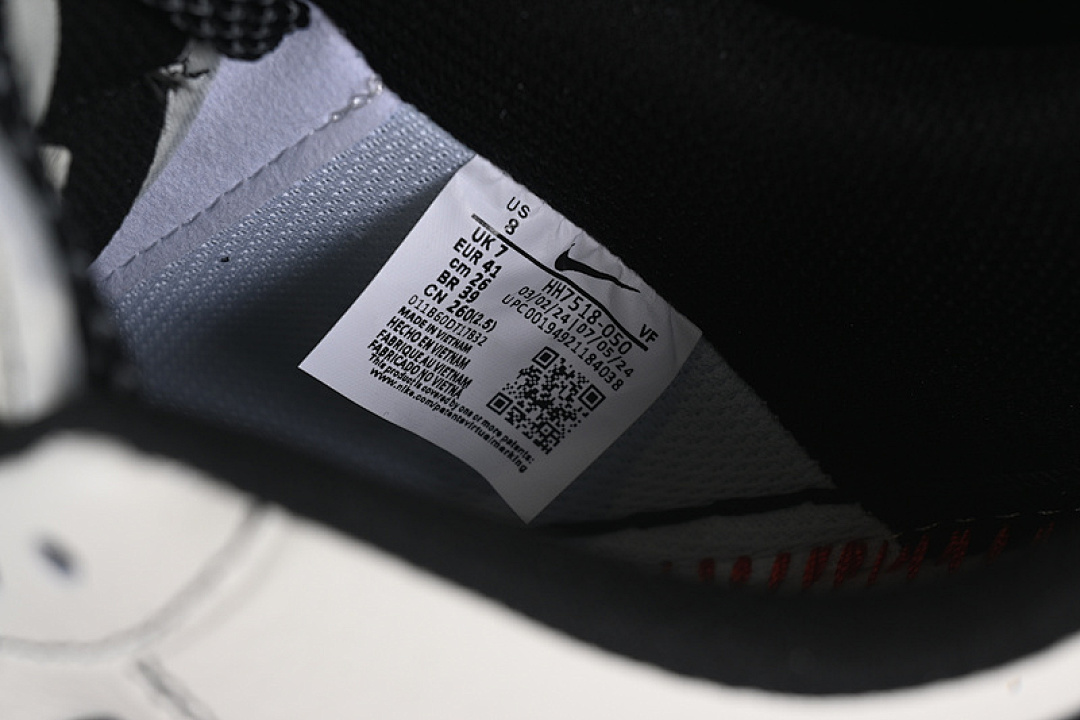 Nike [HH7518-050]-[AIR FORCE 1 07 LOW CDG WHITE/BLACK/GREY]-[WOMAN:36-39]-[MAN:40-45] - Image 6