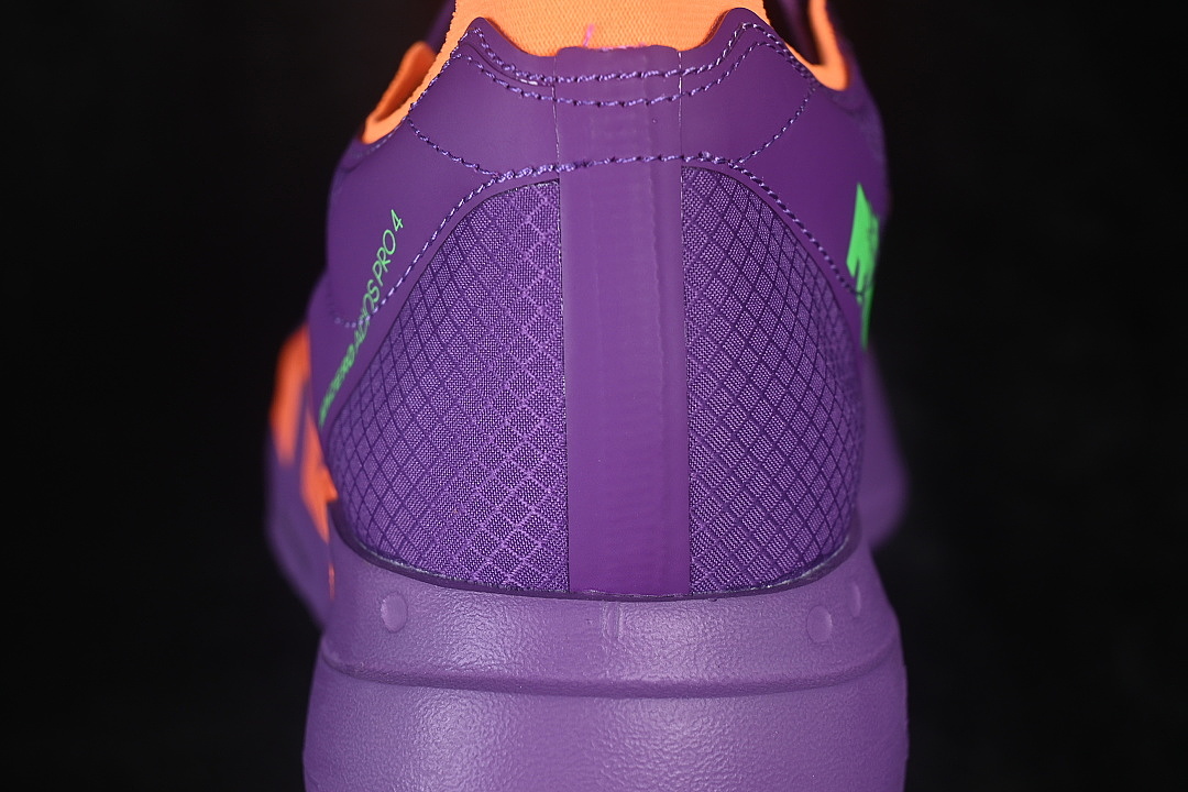 Adidas [KK0619]-[BREATHABLE LOW TOP RUNNING SHOES PURPLE/ORANGE]-[WOMAN:36-39]-[MAN:40-46] - Image 6