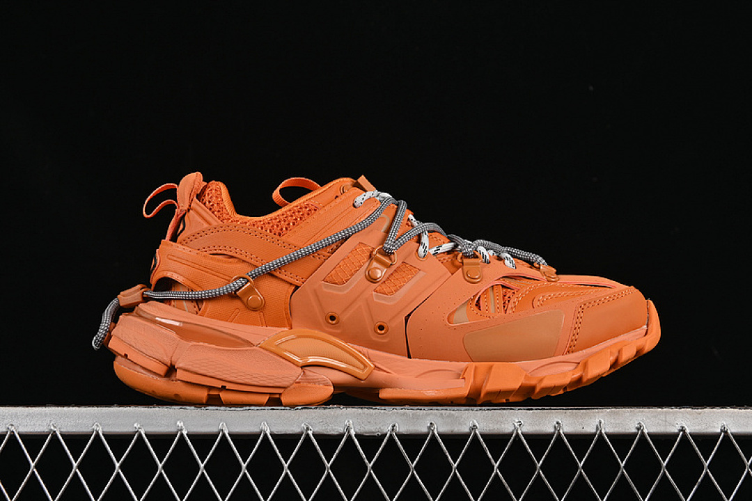 Balenciaga [WTRHK7000]-[BA*LEN*CIAGA TRACK SNEAKER TESS S.GOMMA RES BI ALV/TIS EFF NUBUK/TIS E (ORANGE]) - Image 17