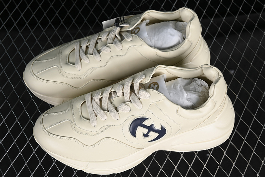 On Running [UPG709567]-[GU*CCI RHYTON VINTAGE TRAINER SNEAKER GREY/BLACK]-[WOMAN:35-39]-[MAN:40-44] - Image 12