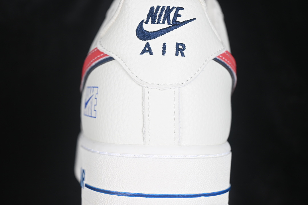 Nike [WY0655-116]-[AIR FORCE 1 07 LOW CASUAL SNEAKERS WHITE/RED]-[WOMAN:36-39]-[MAN:40-45] - Image 6
