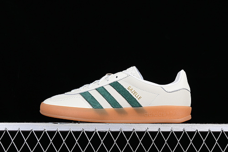Adidas Adidas ORIGINALS GAZELLE INDOOR WHITE/GREEN/BROWN · ID2567, photo 1