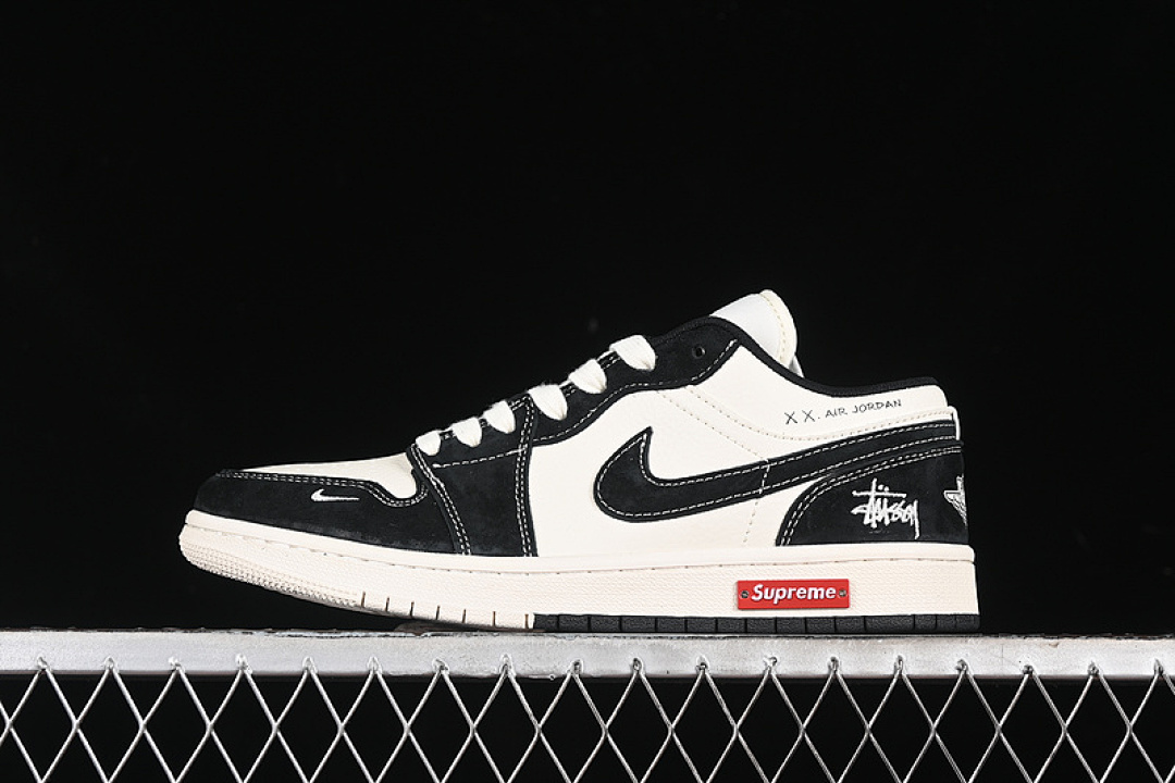 Jordan [SJ9950-033]-[AIR JORDAN 1 LOW BLACK/WHITE/RED]-[WOMAN:36-39]-[MAN:40-45], photo 1