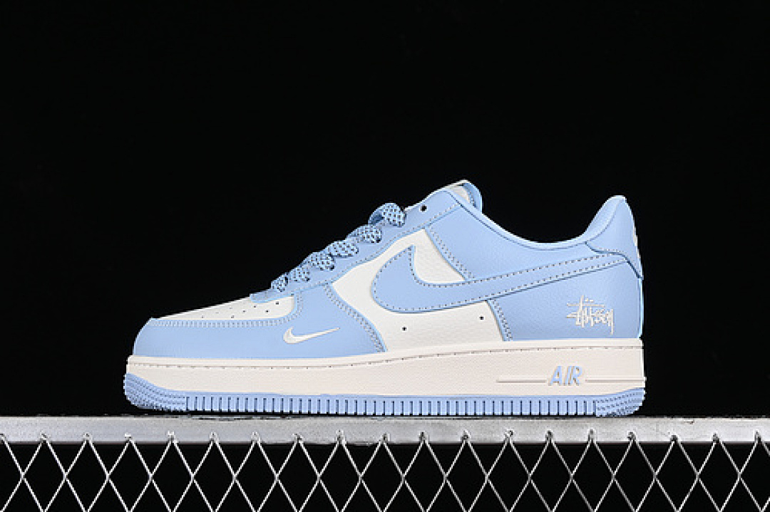 Nike [BB9599-201]-[AIR FORCE 1 07 LOW WHITE/BLUE]-[WOMAN:36-39]-[MAN:40-45], photo 1