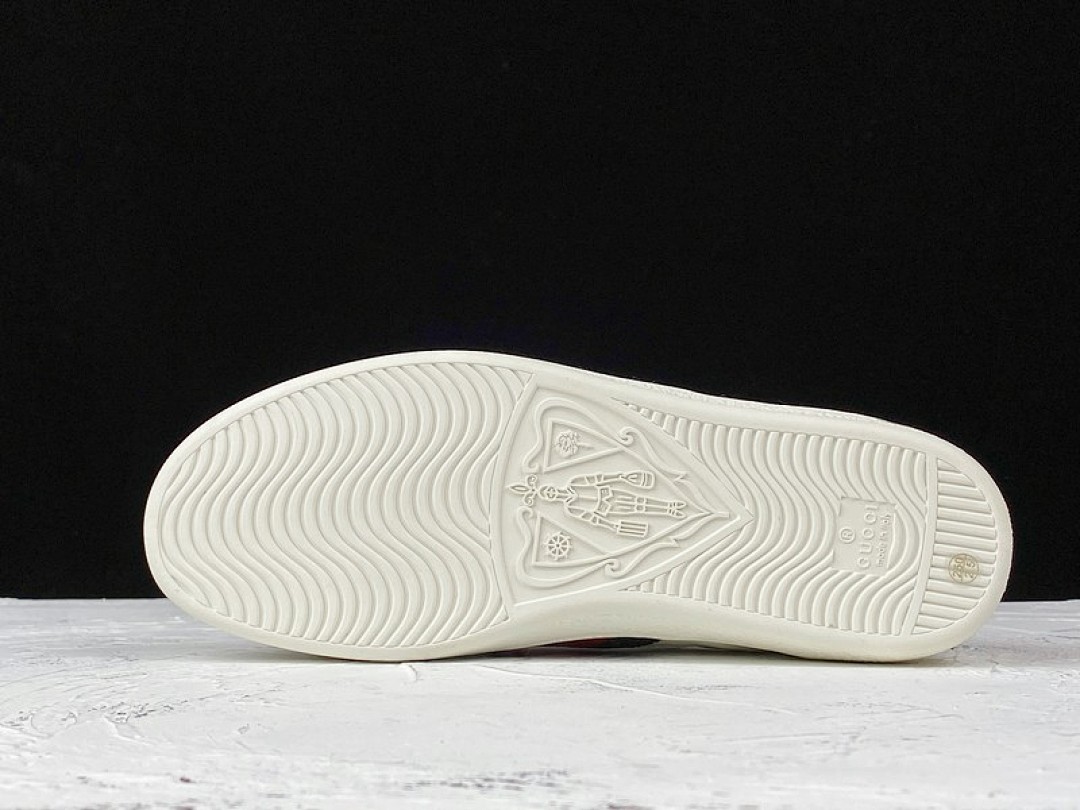Gucci [GU*CCI ACE EMBROIDERED LOW-TOP SNEAKER WHITE/NAVY BLUE/RED]-[UNISEX:34-48] - Image 13