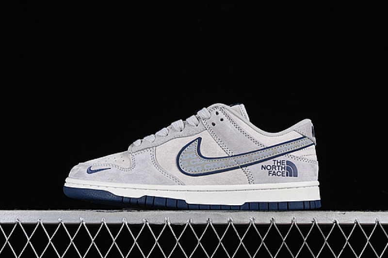Comme des Garcons Nike SB DUNK LOW CDG GREY/BLUE · FC1688-179, photo 1