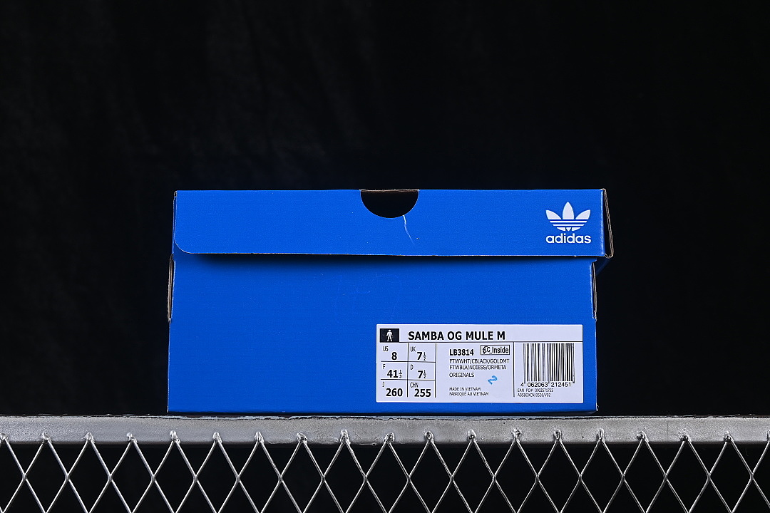 Adidas [LB3814]-[SAMBA OG CLOVER CASUAL HALF DRAG BLACK/GREY/WHITE]-[WOMAN:36-39]-[MAN:40-45] - Image 11