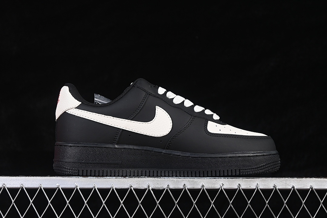 Nike [FV3694-104]-[AIR FORCE 1 07 LOW BLACK/WHITE/BLACK]-[WOMAN:36-39]-[MAN:40-45] - Image 16