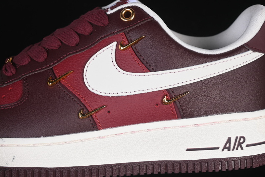 Nike [IR0485-611]-[AIR FORCE 1 07 LOW WHITE/RED]-[WOMAN:36-39]-[MAN:40-45] - Image 8
