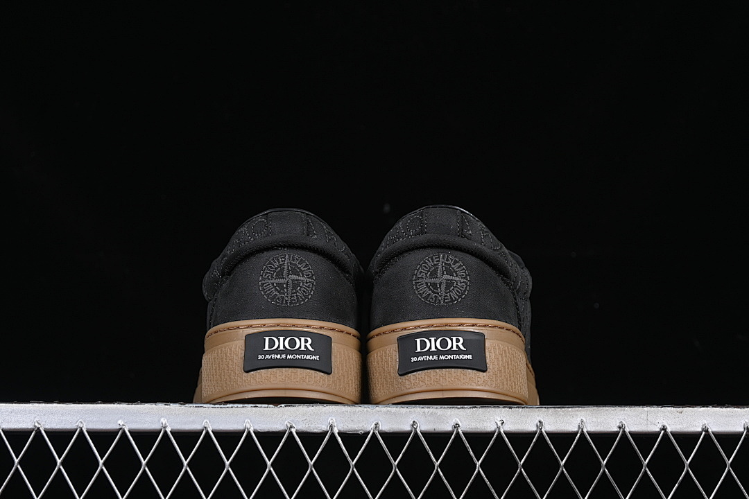 Dior [STONE ISLAND COLLABORATION SERIES OF CASUAL DAD SHOES BLACK/BROWN]-[MAN:40-46] - Image 13