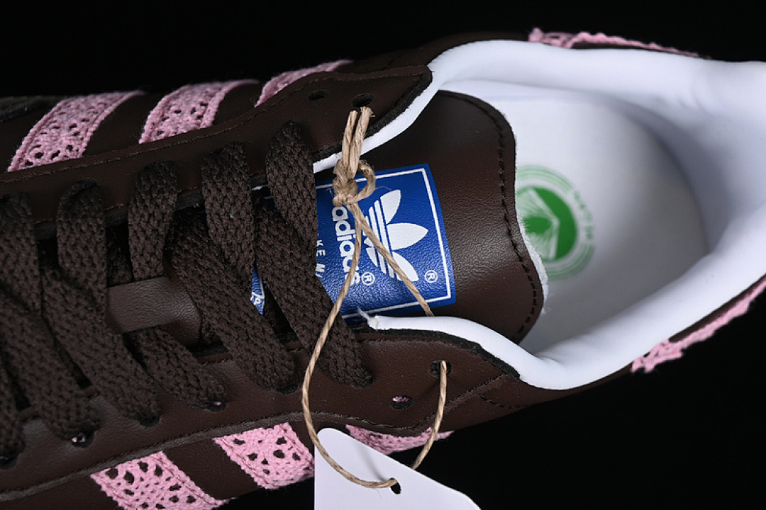 Adidas [IG1024]-[SAMBA VEGAN OG BROWN/PINK]-[WOMAN:36-40] - Image 9
