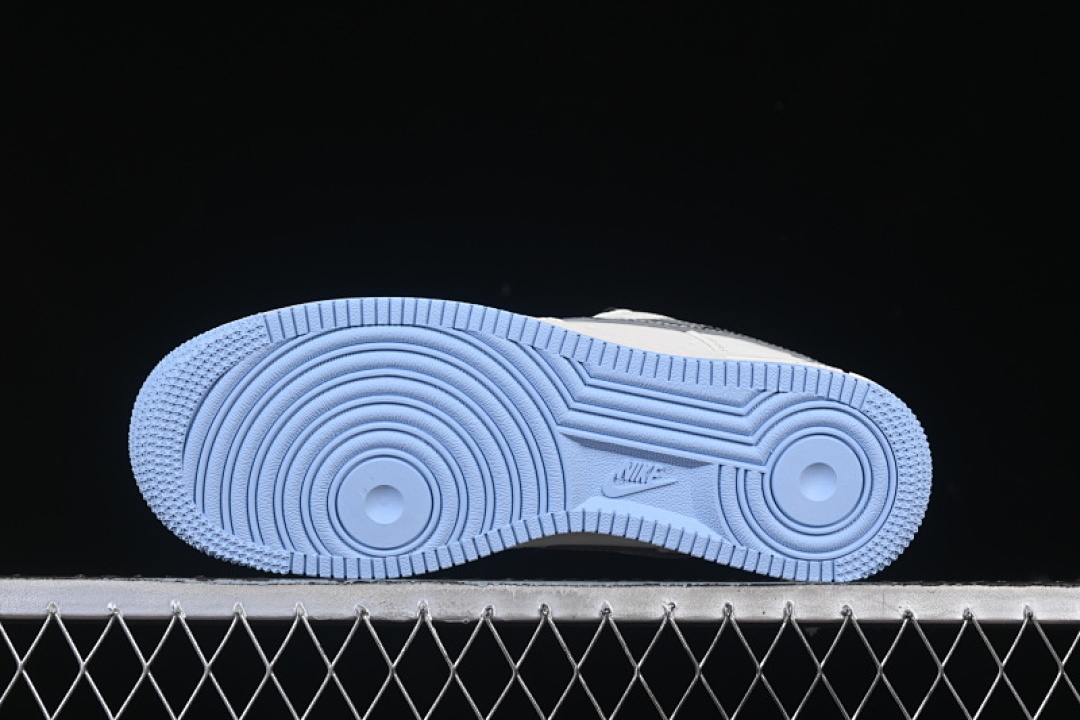 Nike [QW5606-269]-[AIR FORCE 1 07 LOW WHITE/GREY/BLUE]-[WOMAN:36-39]-[MAN:40-45] - Image 15