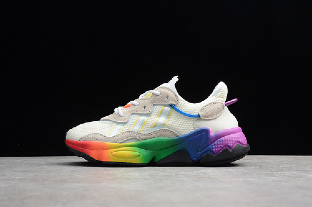 Off-White [59-57-66]-[EG1076]-[OZWEEGO PRIDE SHOES OFF WHITE/BLUE TINT/CORE BLACK]-[UNISEX:36-45], photo 1