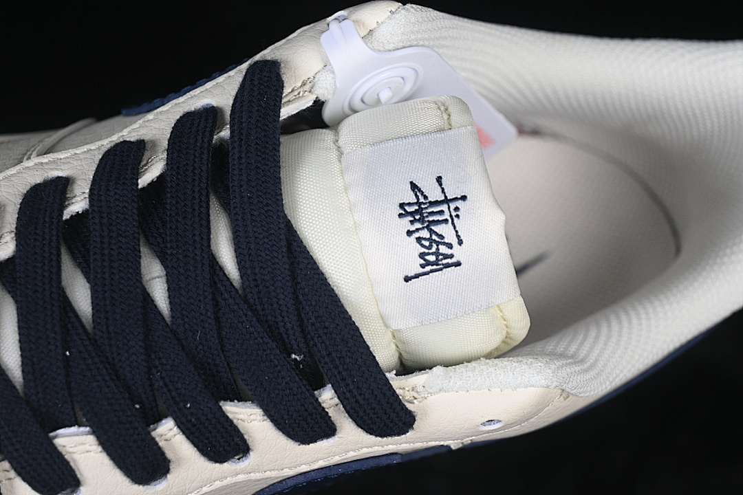 Nike [XX3168-225]-[AIR FORCE 1 07 LOW CASUAL SNEAKERS WHITE/NAVY BLUE]-[WOMAN:36-39]-[MAN:40-45] - Image 9