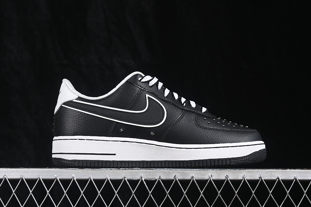 Nike [IM6643-010]-[AIR FORCE 1 07 LOW CASUAL SNEAKERS BLACK/WHITE]-[WOMAN:36-39]-[MAN:40-45] - Image 15