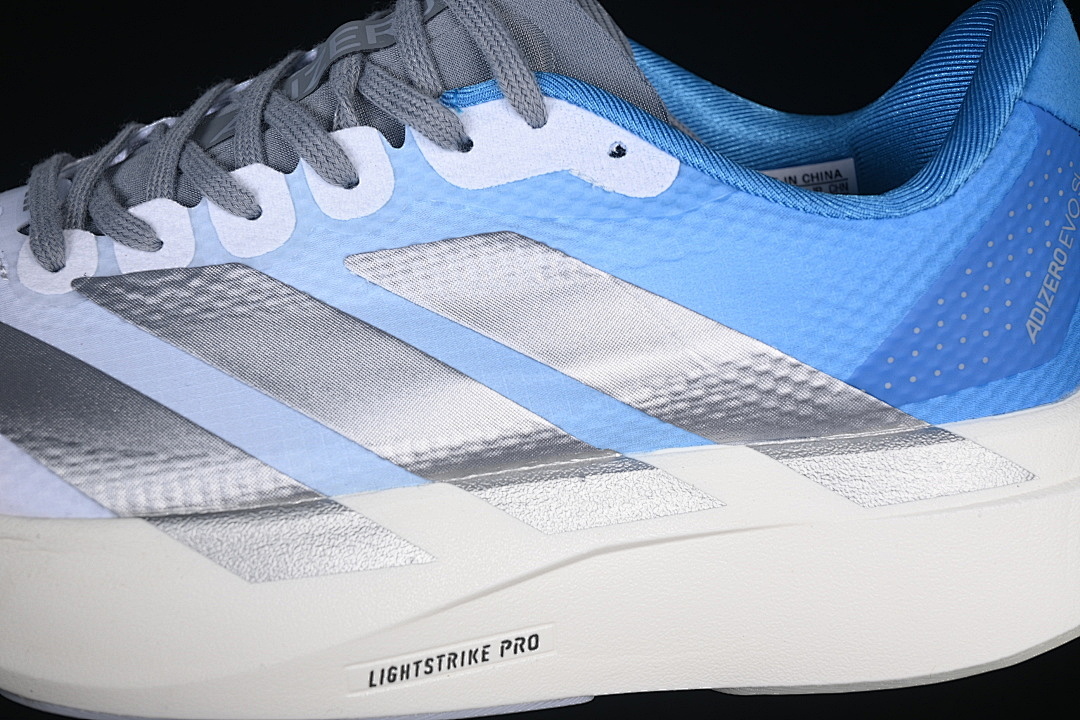 Adidas [JR2027]-[ADIZERO EVO SL BLUE/WHITE/SILVER]-[WOMAN:36-39]-[MAN:40-46] - Image 8