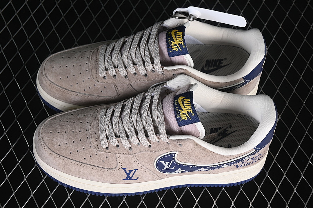 Nike [KL1688-004]-[AIR FORCE 1 07 LOW PINK/NAVY BLUE]-[WOMAN:36-39]-[MAN:40-45] - Image 11