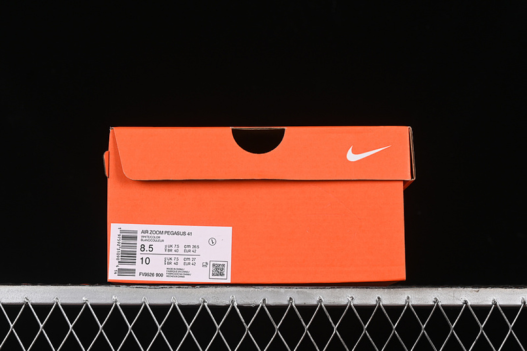 Nike [FV9526-900]-[AIR ZOOM PEGASUS 41 WHITE/GREY/ORANGE]-[MAN:39-45] - Image 12