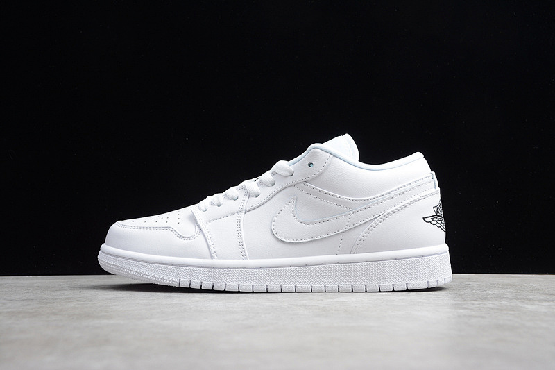 Jordan AIR Jordan 1 LOW GS WHITE/BLACK · 553560-101, photo 1