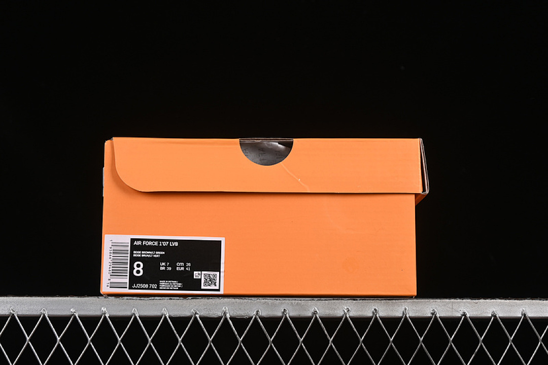 Nike [JJ2508-702]-[AIR FORCE 1 07 LOW LV WHITE/GREY/BLUE/BROWN]-[WOMAN:36-39]-[MAN:40-45] - Image 12