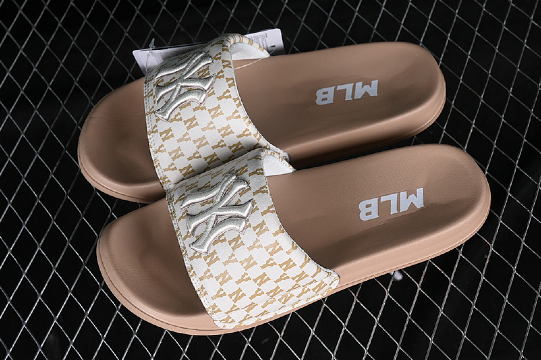 MLB [32SHHM941-3-11]-[NY MLB SUPER D.E.T WHITE/BROWN]-[WOMAN:36.5-39]-[MAN:40-44] - Image 2