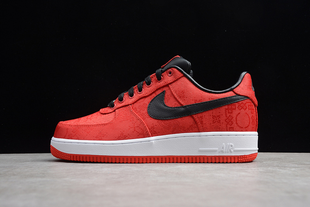 Nike [358701-601]-[CLOT X AIR FORCE 1 LOW WORLD RED/BLACK/WHITE]-[MAN:39-45], photo 1