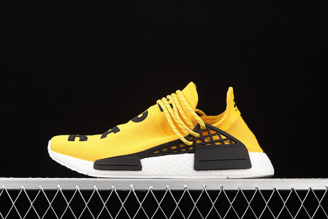 Unbranded [BB0619]-[PHARRELL X NMD HUMAN RACE YELLOW/BLACK/WHITE]-[WOMAN:36-39]-[MAN:40-48], photo 1