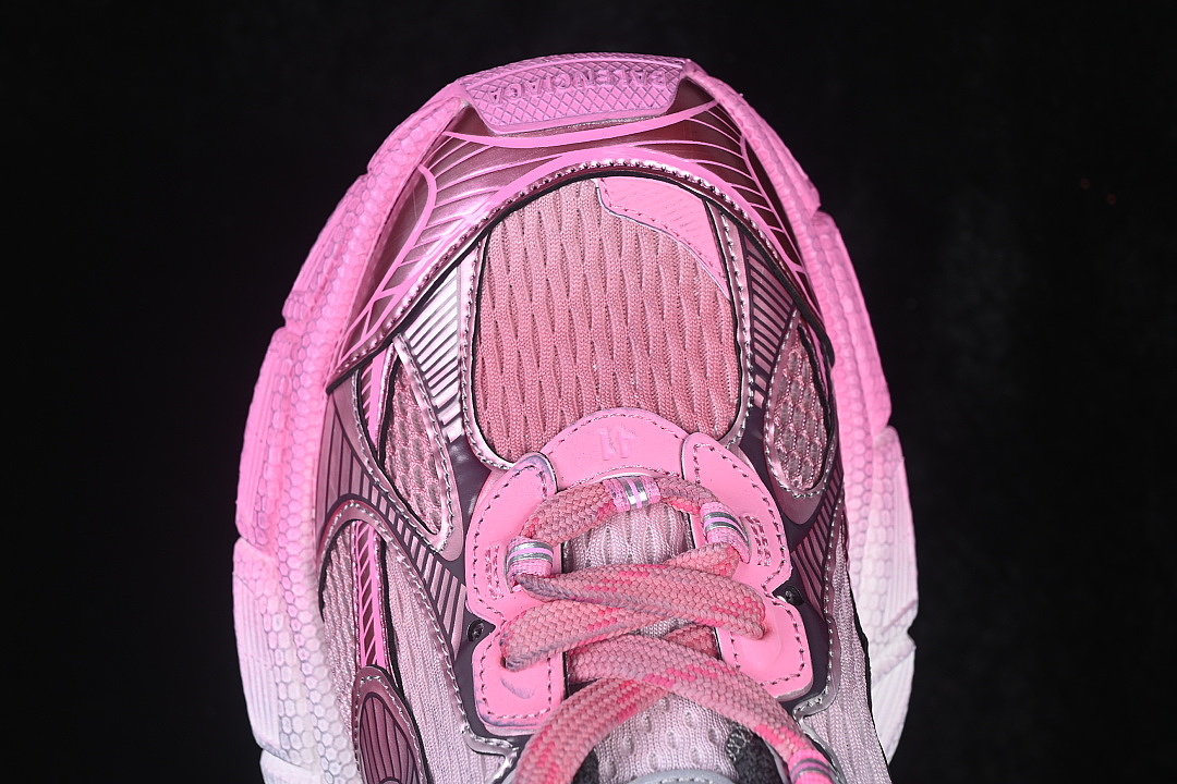 Balenciaga [W3XTS1511]-[PHANTOM SNEAKER TRENDY RUNNING SHOES LIGHT PINK/SILVER]-[WOMAN:35-39]-[MAN:40-46] - Image 9