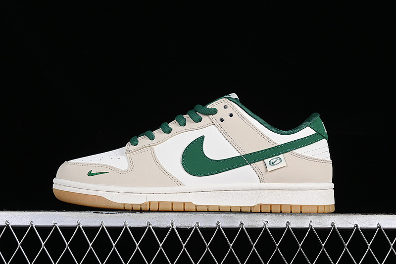 Nike SB DUNK LOW BEIGE/WHITE/GREEN · DD1391-139, photo 1