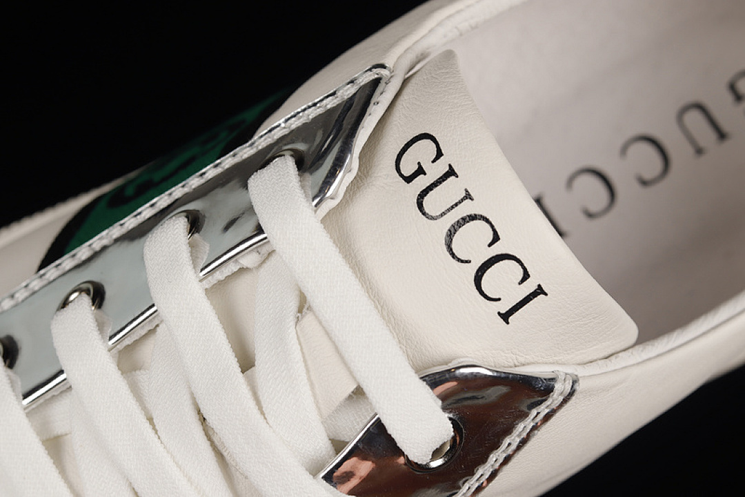 Gucci [9Y9209666]-[GU*CCI SCREENER GG HIGH-TOP SNEAKER WHITE/GREEN/BLACK]-[MAN:38-44] - Image 8