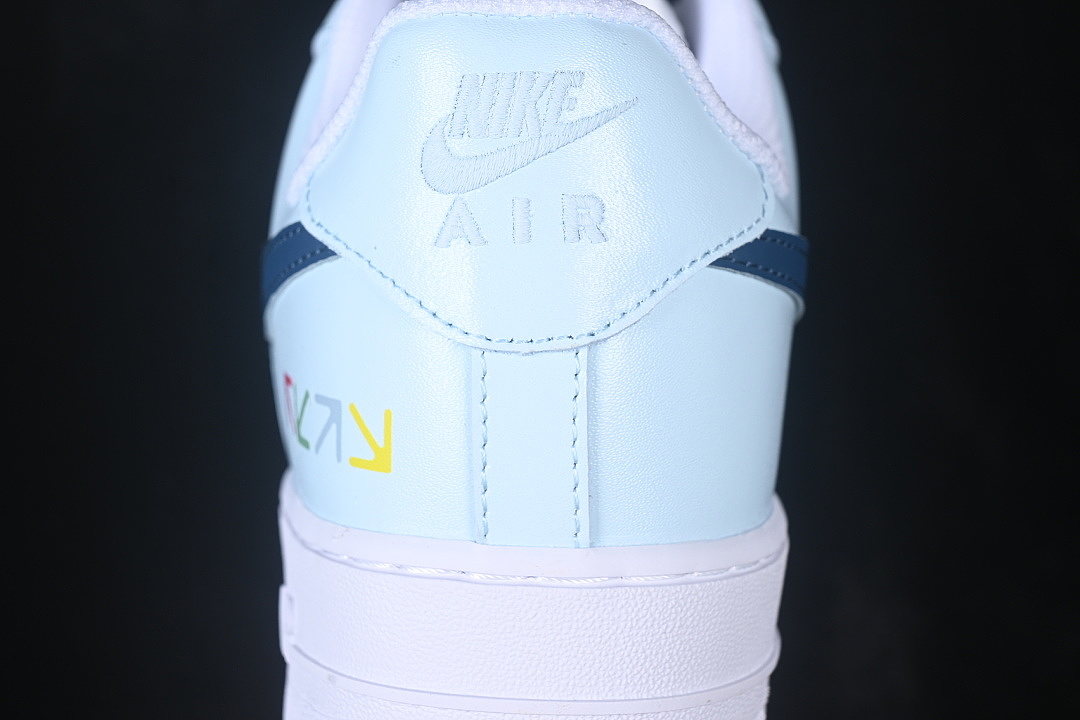 Nike [HV2511-100]-[AIR FORCE 1 07 LOW CASUAL SNEAKERS SKY BLUE/WHITE]-[WOMAN:36-39]-[MAN:40-45] - Image 6