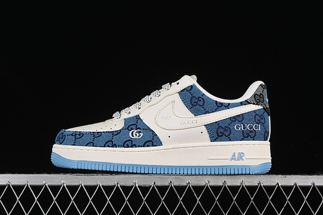 Nike [BB9577-101]-[AIR FORCE 1 07 LOW WHITE/BLUE]-[WOMAN:36-39]-[MAN:40-45], photo 1