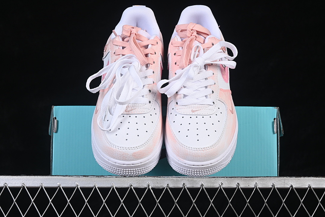 Nike [FB8971-007]-[AIR FORCE 1 07 LOW WHITE/PINK]-[WOMAN:36-39]-[MAN:40-45] - Image 13
