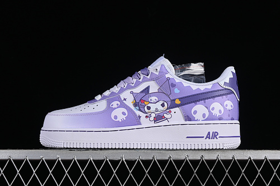 Nike [CW2288-111]-[DORAEMON AIR FORCE 1 07 LOW WHITE/PURPLE]-[WOMAN:36-39]-[MAN:40-45], photo 1