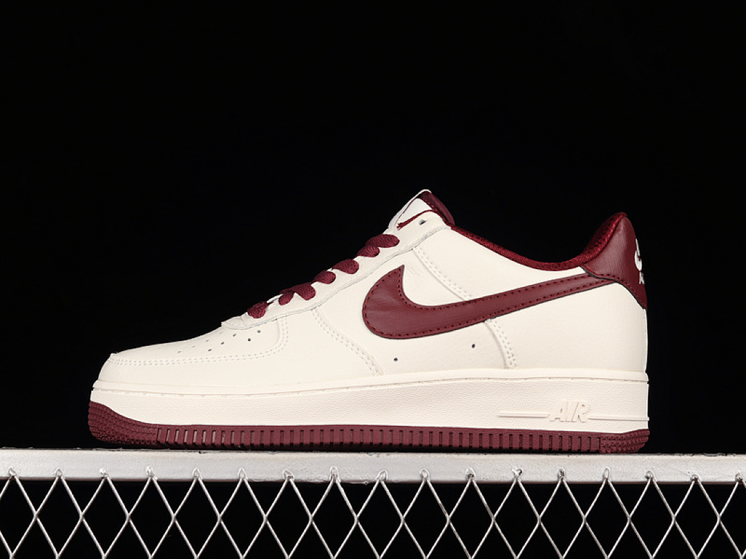 Nike Nike AIR FORCE 1 LOW 07 BEIGE/BURGUNDY/BEIGE · GH5622-063, photo 1