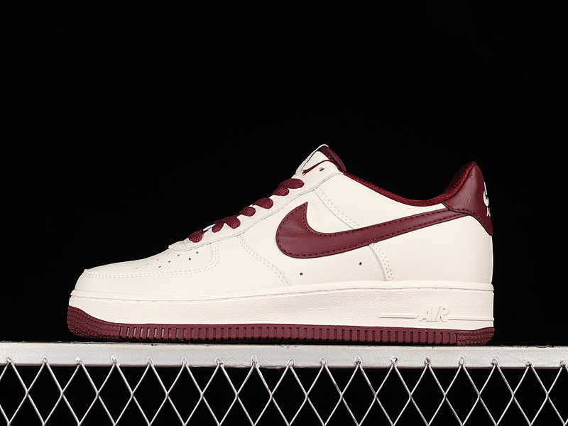 Nike Nike AIR FORCE 1 LOW 07 BEIGE/BURGUNDY/BEIGE · GH5622-063, photo 1