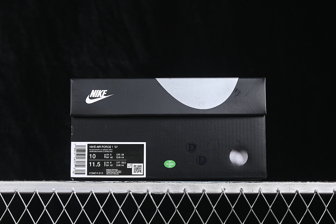 Unbranded [IO9974-010]-[AIR FORCE 1 LOW BLACK/LIGHT SMOKE GREY/WHITE]-[MAN:40-48.5] - Image 12