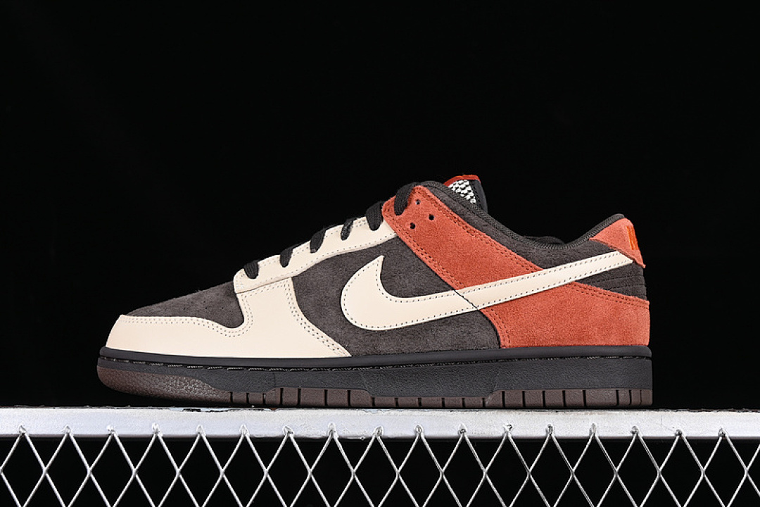 Unbranded [FV0395-200]-[DUNK LOW RED PANDA VELVET BROWN/SANDDRIFT/RUGGED ORANGE]-[MAN:40-47.5], photo 1