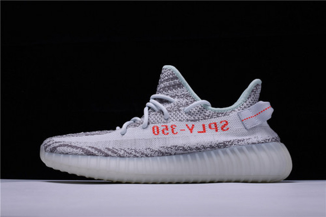 Adidas [B37571]-[BC YEEZY BOOST 350 V2 BLUE TINT/GRETHR/HIRERE]-[UNISEX:36-48], photo 1