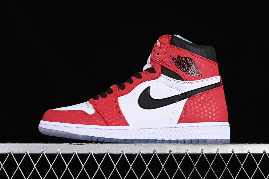 Jordan [555088-602]-[CJ AIR JORDAN 1 RETRO HIGH OG SPIDERMAN RED/BLACK-WHITE/BLUE]-[MAN:40-47.5], photo 1