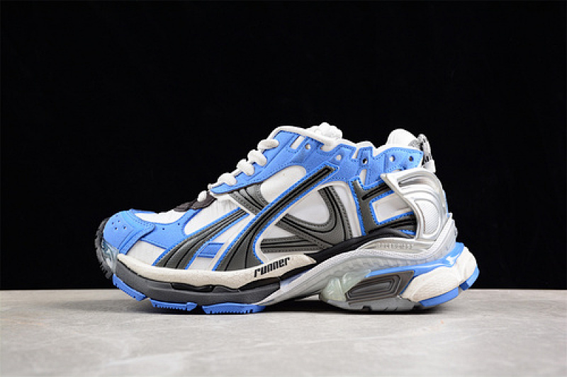 Kith Balenciaga RUNNER KITH FOUR.COLOR WHITE/GREY/BLUE/BLACK · W3SKC0102, photo 1