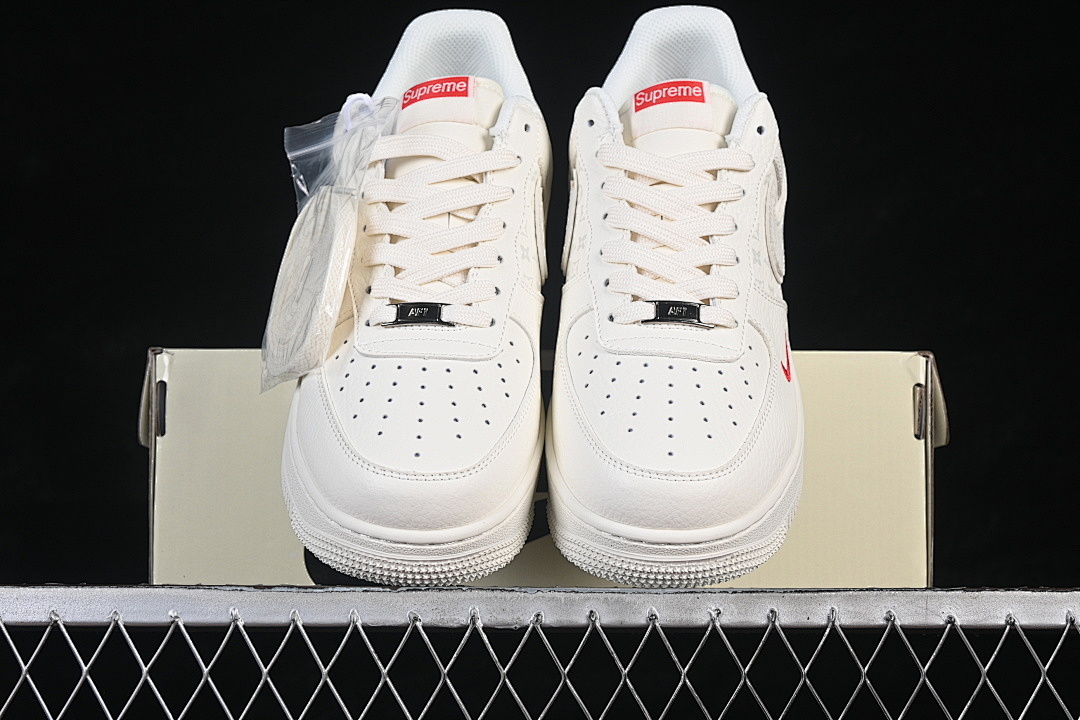 Nike [MM3399-815]-[AIR FORCE 1 07 LOW CASUAL SNEAKERS WHITE/WHITE/WHITE]-[WOMAN:36-39]-[MAN:40-45] - Image 13