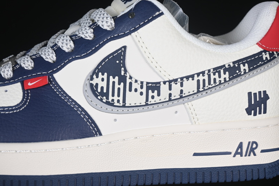 Nike [JP8028-005]-[AIR FORCE 1 07 LOW UN WHITE/BLUE/RED]-[WOMAN:36-39]-[MAN:40-45] - Image 8