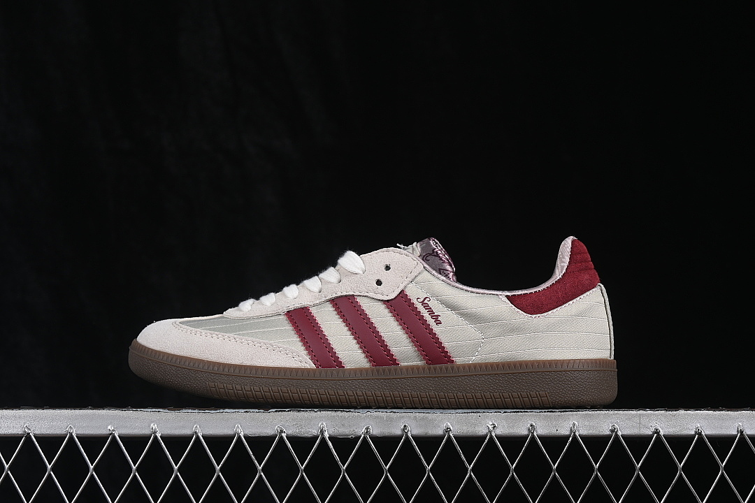 Adidas Adidas SAMBA OG CASUAL SNEAKERS GREY/RED/GREY · KZ7552, photo 1