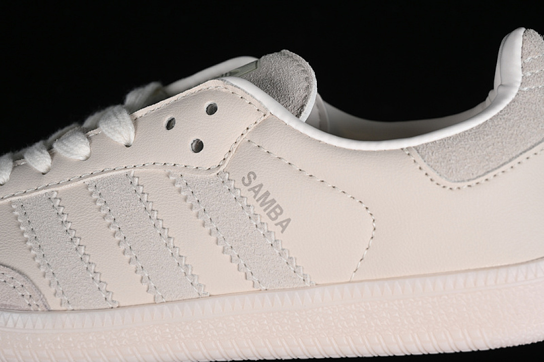 Adidas [FZ5603]-[SAMBA VEGAN TONAL COLOR PACK LINEN/CREAM WHITE/SAVANNA]-[WOMAN:36-39]-[MAN:40-45] - Image 8